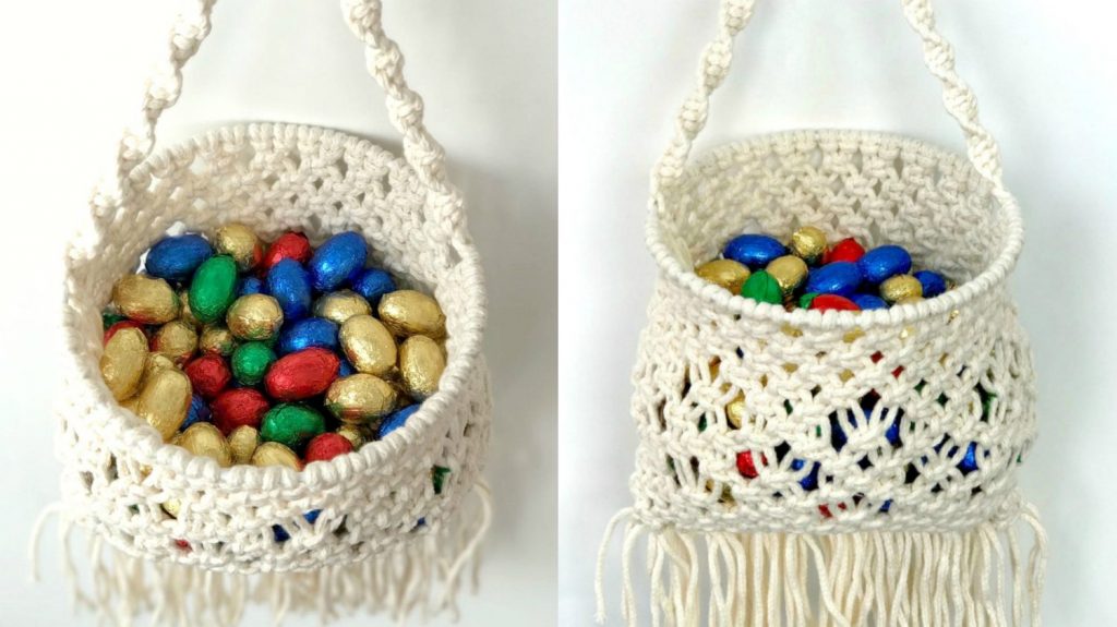 MACRAME BASKET